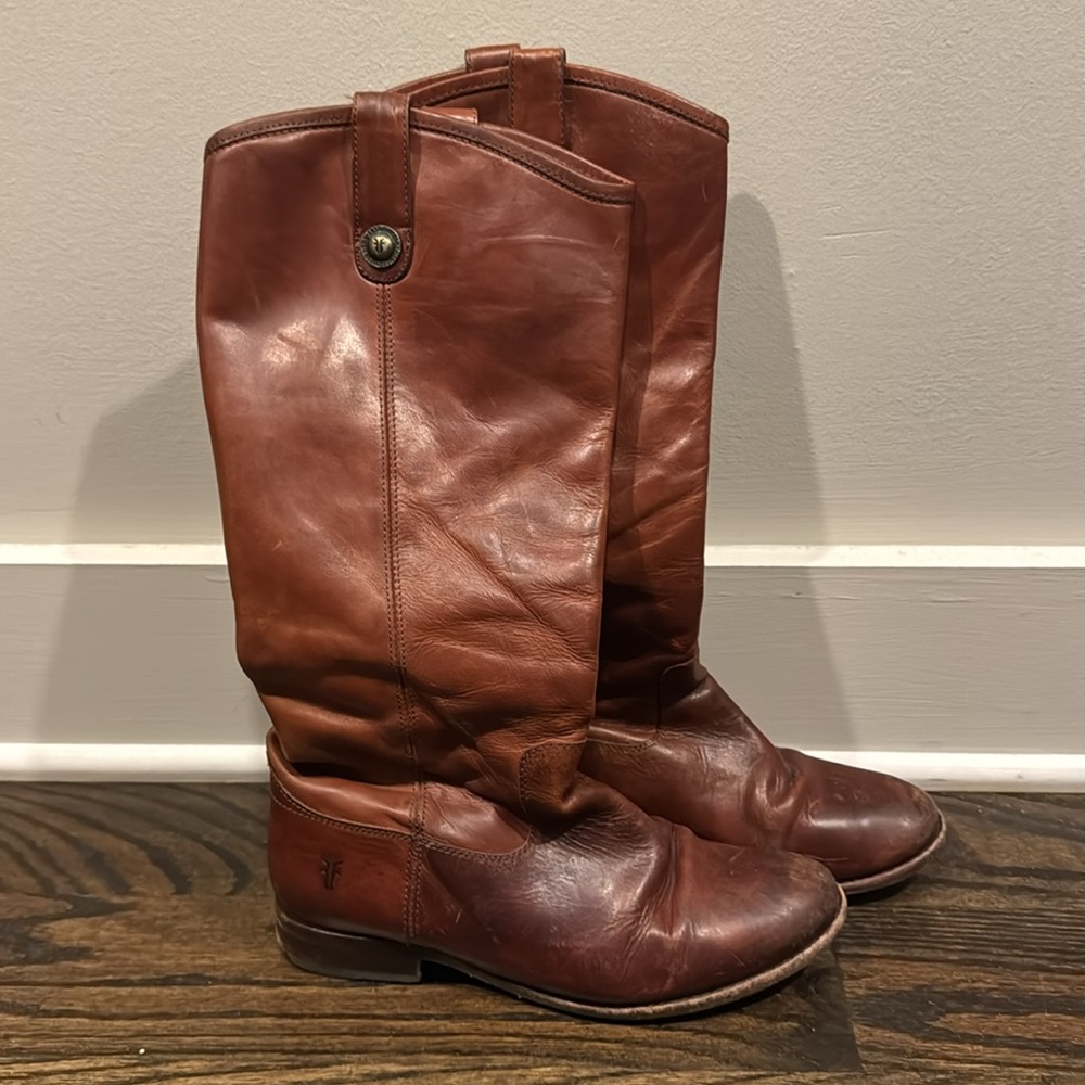 Frye Melissa riding boots, size 7